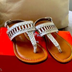Madden Girl Bright White summer sandals